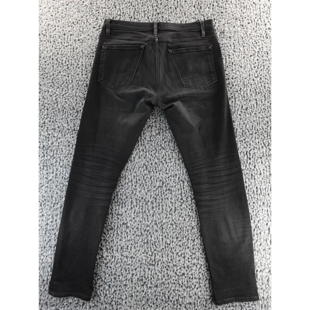 Flint and‎ Tinder Slim Fit Black Washed Denim Jeans Mens 33x32